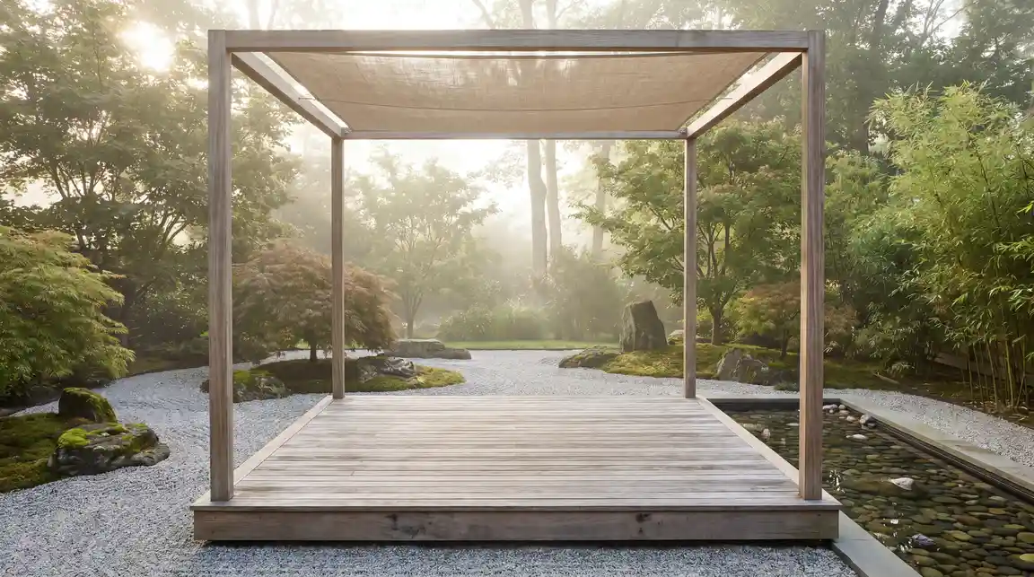 Yoga deck beside Open Plots in Shadnagar